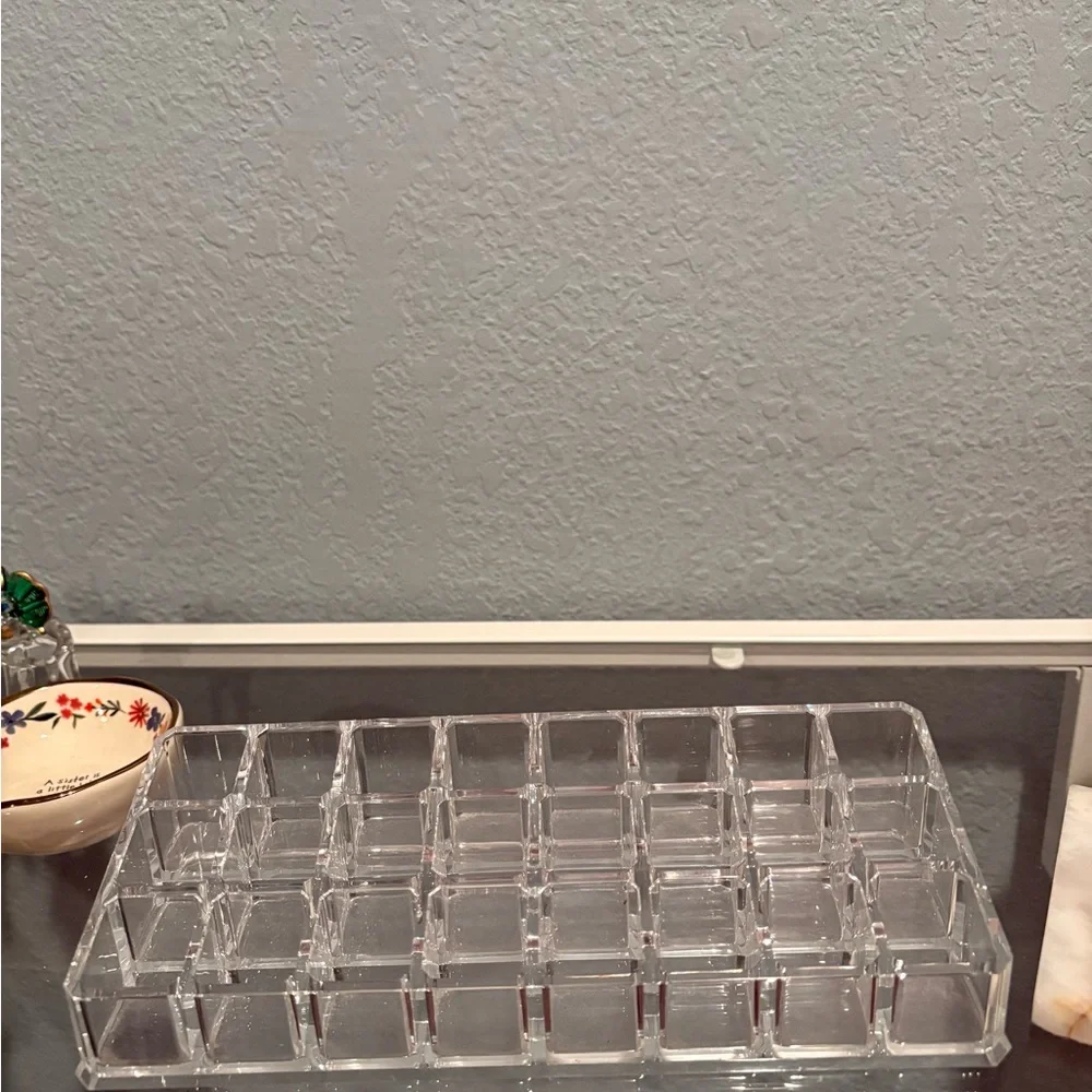 Clear Acrylic Makeup Organizer
